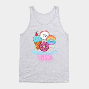 Rock Donut Party Time Tank Top